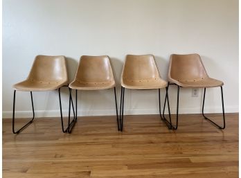 Set Of 4 Custom Made Dining Chairs