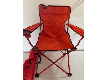 'Mac Sports' EZ-Fold Sports Chair W/ Drink Holder & Sleeve (non Camouflage)