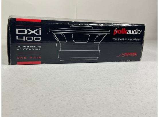 (Brand New Pair) Polk Audio DXi400 4' 2-way Speakers