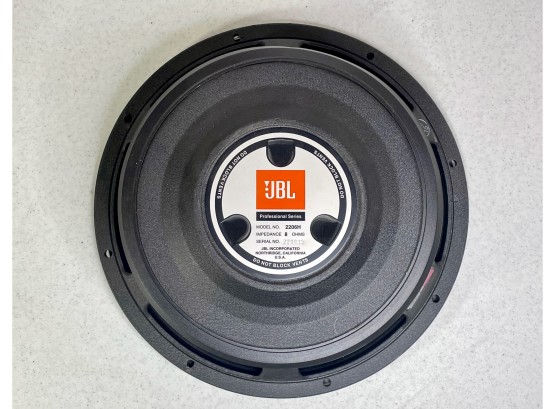 (Pair)(unused) Two JBL 2206-H 12' Inch Woofer High Power Low Freq LF Speaker 600-W 8-Ohm