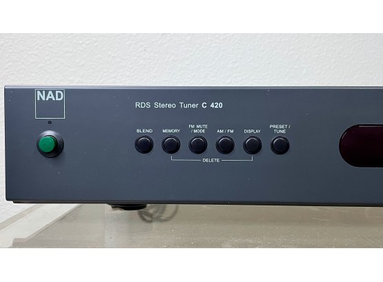 NAD C-420 RDS AM / FM Stereo Tuner Radio