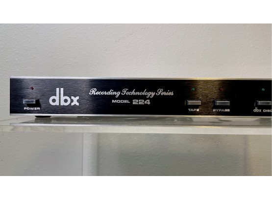 Vintage DBX Model 224 Simultaneous Encode / Type II Tape Noise Reduction System