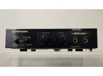 Pioneer MA-3 Karaoke Mixer W/ Digital Echo (in Original Box)