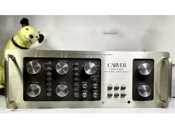 CARVER MODEL C-4000 High Fidelity CONTROL CONSOLE PREAMP (Exellent Condition)