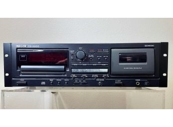 Tascam CD-A500 Combination CD Player Cassette Player Recorder