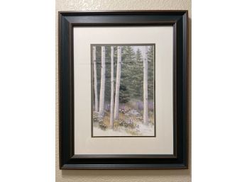 Limited Edition Print Of Watercolor By Barbara Moore