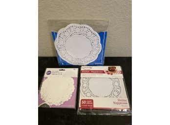Lot Of Paper Doilies