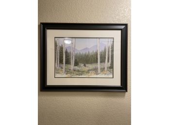 Limited Edition Print Of Watercolor By Barbara Moore