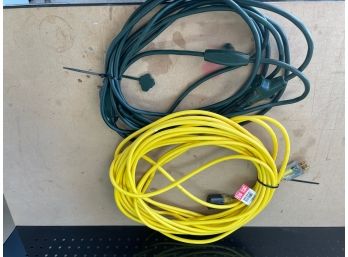 Lot Of Heavy Duty Outdoor Extension Cords