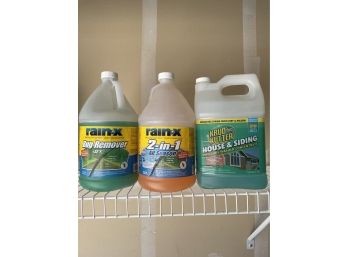 Lot Of Outdoor & Windshield Cleaning Products