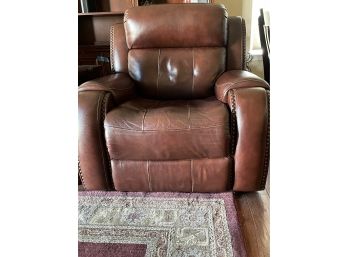 Leather Recliner With Electric Controls (#1)