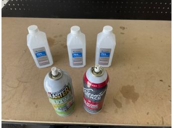 Lot Of Shop Chemicals