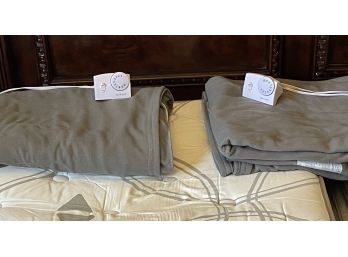 Pair Of Twin Heated Blankets