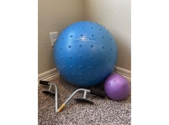 Lot Of Exercise Accessories