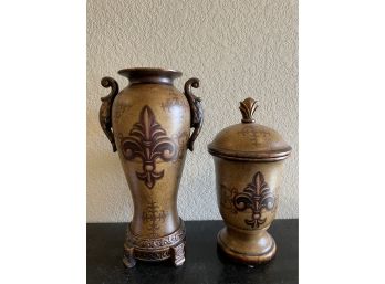 'antique' Vase & Jar