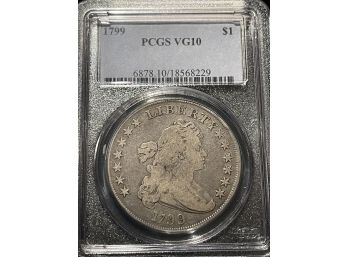 1799 Silver Dollar PCGS VG10