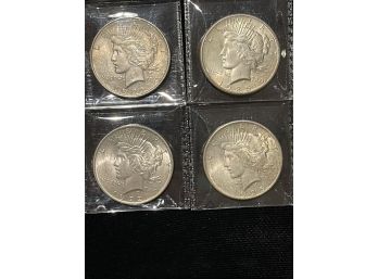 Silver Peace Dollars Various Dates