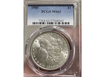 1900 MS63 Silver Dollar