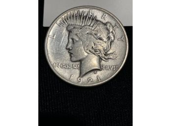 1921 Peace Silver Dollar Key Date