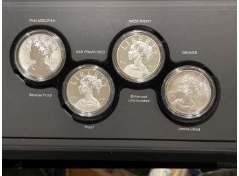 American Liberty 225th Anniversary Silver Four Medal Set