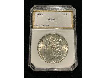 1898-O PCI MS64 Morgan Silver Dollar