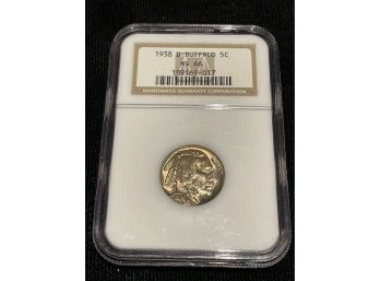 1938-D NGC MS66 Buffalo Nickel