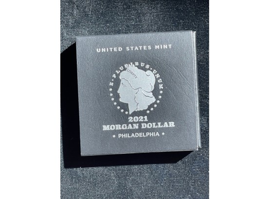 2021-P Morgan Silver Dollar
