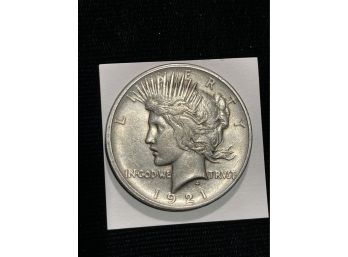 1921 Peace Silver Dollar Better Date