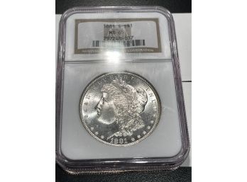 1881-S NGC MS65 Morgan Silver Dollar High Grade