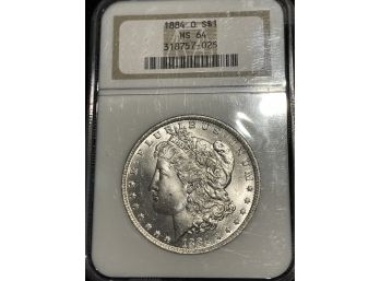 1884-O NGC MS64 Morgan Silver Dollar