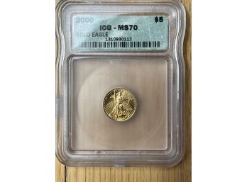 2000 IGC MS70 Five Dollar Gold Eagle