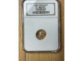 2000 NGC MS70 Five Dollar Gold Eagle