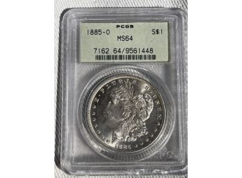 1885-O PCGS MS64 Silver Dollar