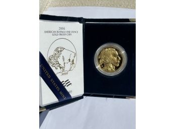 2006W American Buffalo One Ounce Gold Proof .9999 Fine Gold