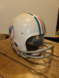 RARE Vintage Rawlings Miami Dolphins Youth NFL Football Helmet HNFL Sz M Air-Flo