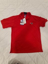 N F L Team Apparel Rebach Men's Medium New England Patriots Brand New Golf Shirt