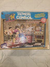 Retro New Still In Plastic M. T. V. Remote Control The Worthless Game Of Useless TV Knowledge. #5440