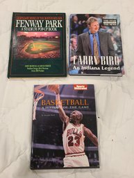 3 Brand New Books Just Ripped Off. The Wrapping Paper Fenway Park Pop Up Larry Bird & Basketball History
