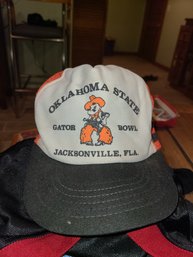 Retro Almost Vintage 1985 Oaklahoma State SnapBack  Gator Bowl.Jacksonville Florida 39 Years Old