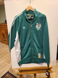 New Boston Celtics Hardwood Classics Anniversary Edition  Ttack Jacket Medium  Mens