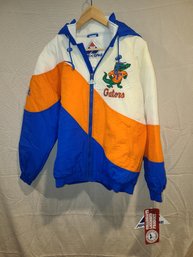 Vintage New W Tags! Apex One Florida Gators Zip Up Hooded Jacket Sized Medium Men's