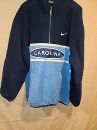 North Carolina Nike Vintage Pull Over Sweatshirt Jacket Size Large