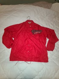 Vintage West Wind Chicago Blackhawks Windbreaker Jacket Size Medium