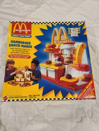 Unopened 1993 McDonald's Happy Meal Magic Hamburger Snack Maker