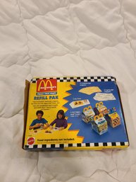 McDonald's Happy Meal Refill Pack Unopened 1993 Play Set