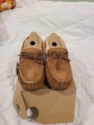 New LL Beans Womens Wicked Brown Mocasins  Size 7