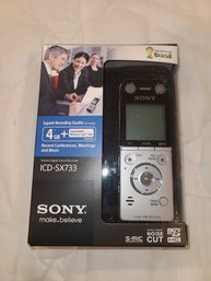 Brand New Sony Stereo Digital Voice Recorder New In Box