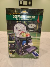 Brand New Golf Pack Cooler Eighteen Hole Survival Pack Is Holds A  12 Pack