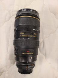 Nikon ED AF VR-Nikkor 80-400mm 1:4.5-5.6D Lens