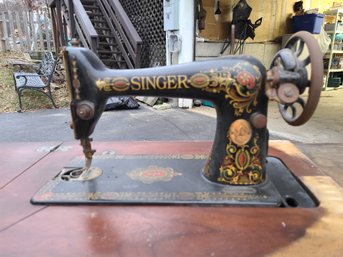 Antique 1910 Singer Sewing Machine Great Colors